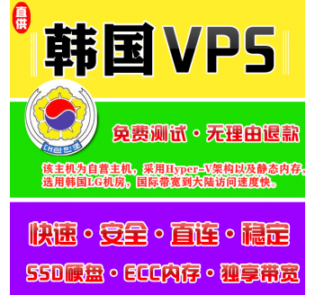 韩国VPS机房4096M国外，搜索引擎那个比较好